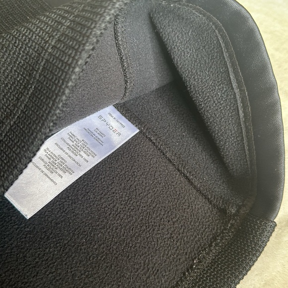 Spyder Black Track Jacket - Picture 6 of 11